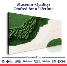 Load image into Gallery viewer, Green Rivers Abstract Wall Art IX
