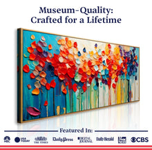 Load image into Gallery viewer, Colorful Petals Wall Art