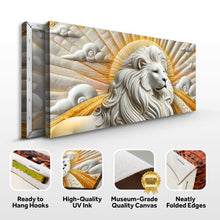 Load image into Gallery viewer, 3D Majestic Lion Wall Art III