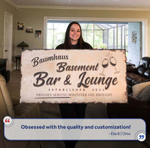 Load image into Gallery viewer, Basement Bar And Lounge Sign II