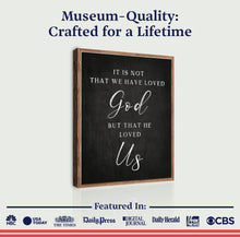 Load image into Gallery viewer, 1 John 4:10 Faith Sign VI