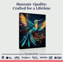 Load image into Gallery viewer, Humming Bird Abstract Wall Art II