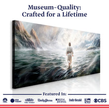 Load image into Gallery viewer, Walking on Water - Faith Wall Art VII