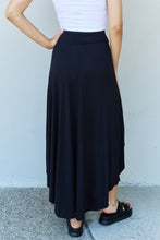 Load image into Gallery viewer, Ninexis First Choice High Waisted Flare Maxi Skirt in Black