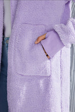 Load image into Gallery viewer, Double Take Full Size Hooded Teddy Bear Jacket with Thumbholes