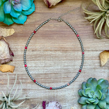 Load image into Gallery viewer, Pink Sea Sediment Necklace