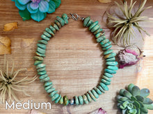 Load image into Gallery viewer, Turquoise Nugget Statement Necklace