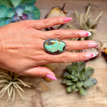 Load image into Gallery viewer, MJ Turquoise Ring – Sterling Silver