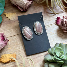 Load image into Gallery viewer, 54 - Sterling Silver Red Buffalo Stud Earrings by Jason Ogg
