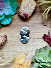 Load image into Gallery viewer, MJ Wild Horse Sterling Silver Ring – Adjustable Oval