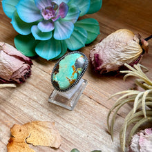 Load image into Gallery viewer, MJ Turquoise Ring – Sterling Silver