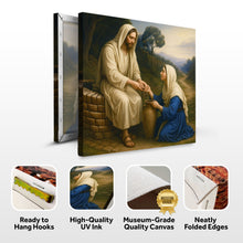 Load image into Gallery viewer, Samaritan at the Well Faith Wall Art