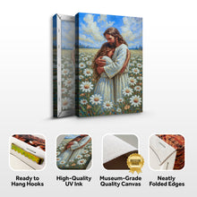 Load image into Gallery viewer, Jesus With Children Faith Wall Art