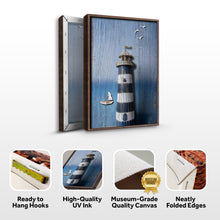 Load image into Gallery viewer, Wooden Lighthouse Coastal Wall Art III