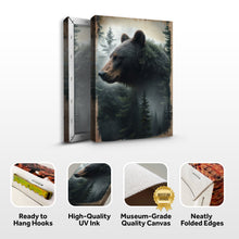 Load image into Gallery viewer, Black Bear Exposure Wall Art