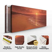 Load image into Gallery viewer, Beach Shoreline Coastal Wall Art VII