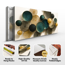 Load image into Gallery viewer, Lotus Leaf Abstract Wall Art VIII