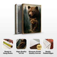Load image into Gallery viewer, Path of the Wild Kin Bear and Cub Wall Art