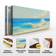 Load image into Gallery viewer, Serene Ocean Wave Coastal Wall Art XIII