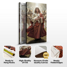 Load image into Gallery viewer, Jesus Protects The Lamb From Wolves Faith Wall Art VI