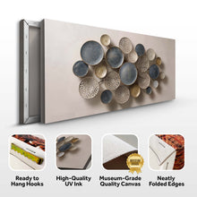 Load image into Gallery viewer, Lotus Leaf Abstract Wall Art IV