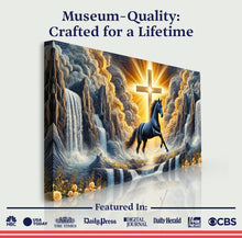 Load image into Gallery viewer, 3D Horse Faith Wall Art III