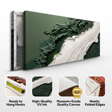 Load image into Gallery viewer, Green Rivers Abstract Wall Art VI