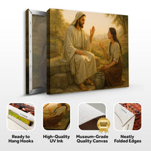 Load image into Gallery viewer, Samaritan at the Well Faith Wall Art II