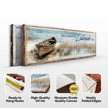 Load image into Gallery viewer, Lose Yourself in Lakeside Bliss Lake House Coastal Sign II