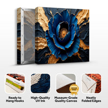 Load image into Gallery viewer, Sapphire Bloom Wall Art