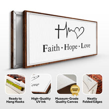 Load image into Gallery viewer, Faith, Hope, Love Faith Wall Art