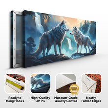 Load image into Gallery viewer, 3D Wolves Wall Art IV