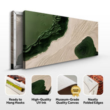 Load image into Gallery viewer, Green Rivers Abstract Wall Art XII