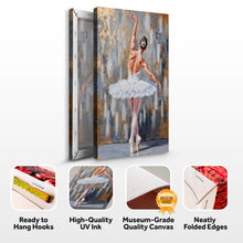 Load image into Gallery viewer, Modern Ballet Elegance Wall Art