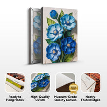Load image into Gallery viewer, Blue Blossom Bouquet Wall Art