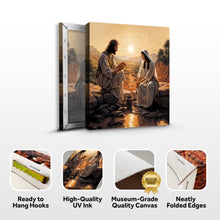 Load image into Gallery viewer, Samaritan at the Well Faith Wall Art III