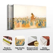 Load image into Gallery viewer, Jesus Speaking To Crowd Faith Wall Art