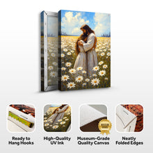 Load image into Gallery viewer, Jesus Hugging Woman Faith Wall Art II