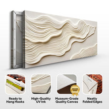 Load image into Gallery viewer, Ivory Impasto Abstract Wall Art