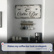 Load image into Gallery viewer, Coffee Bar Sign IV
