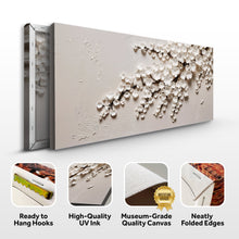 Load image into Gallery viewer, White Cherry Blossom Wall Art