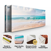 Load image into Gallery viewer, Serene Ocean Wave Coastal Wall Art XII