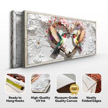 Load image into Gallery viewer, 3D Hummingbirds Wall Art IV