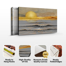 Load image into Gallery viewer, Golden Horizon Calm Wall Art