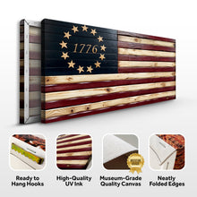 Load image into Gallery viewer, 1776 American Flag Wall Art