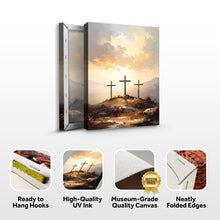 Load image into Gallery viewer, Three Crosses on Calvary Faith Wall Art