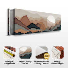 Load image into Gallery viewer, Abstract Mountains Landscape Wall Art