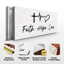 Load image into Gallery viewer, Faith, Hope, Love Faith Wall Art II