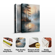 Load image into Gallery viewer, Misty Lake Wall Art