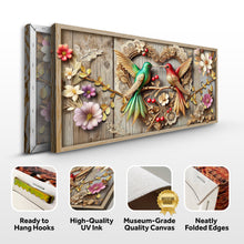 Load image into Gallery viewer, 3D Hummingbirds Wall Art VII